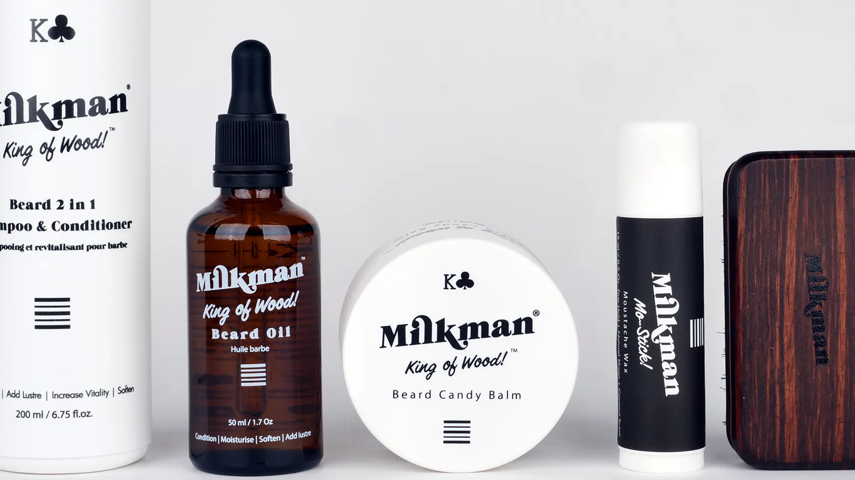Milkman Grooming Co range of men's grooming products