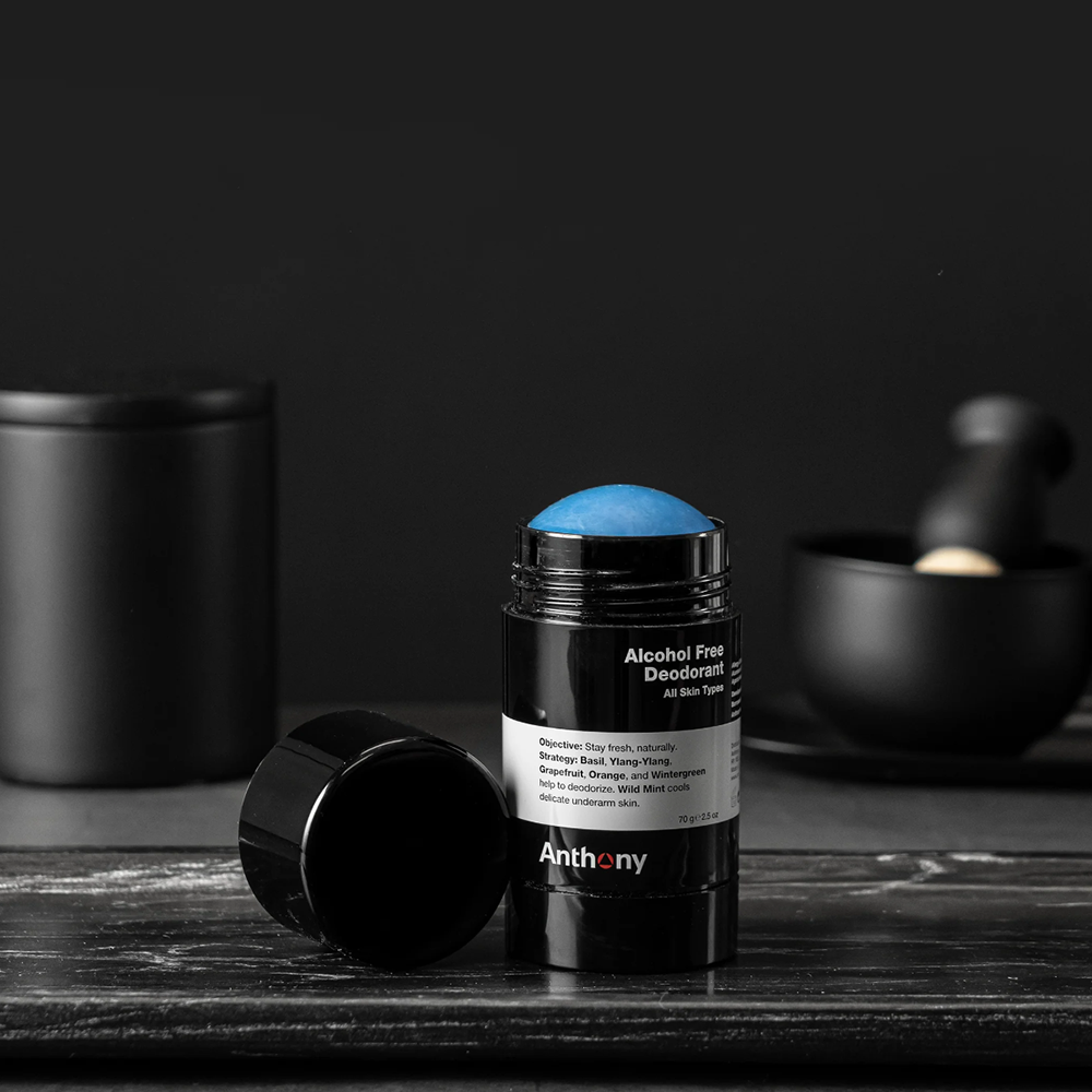 Anthony Alcohol Free Deodorant 70g - suits all skin types