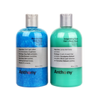 Anthony Blue Sea Kelp Body Scrub and Invigorating Rush Hair & Body Wash Duo