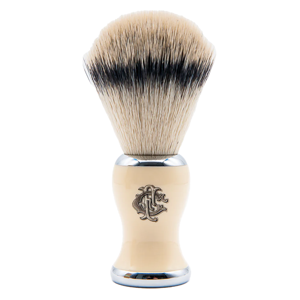 Captain Fawcett Faux Badger Shave Brush with Synthetic bristles