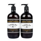 Cavalry Shampoo and Conditioner Set for mens hair