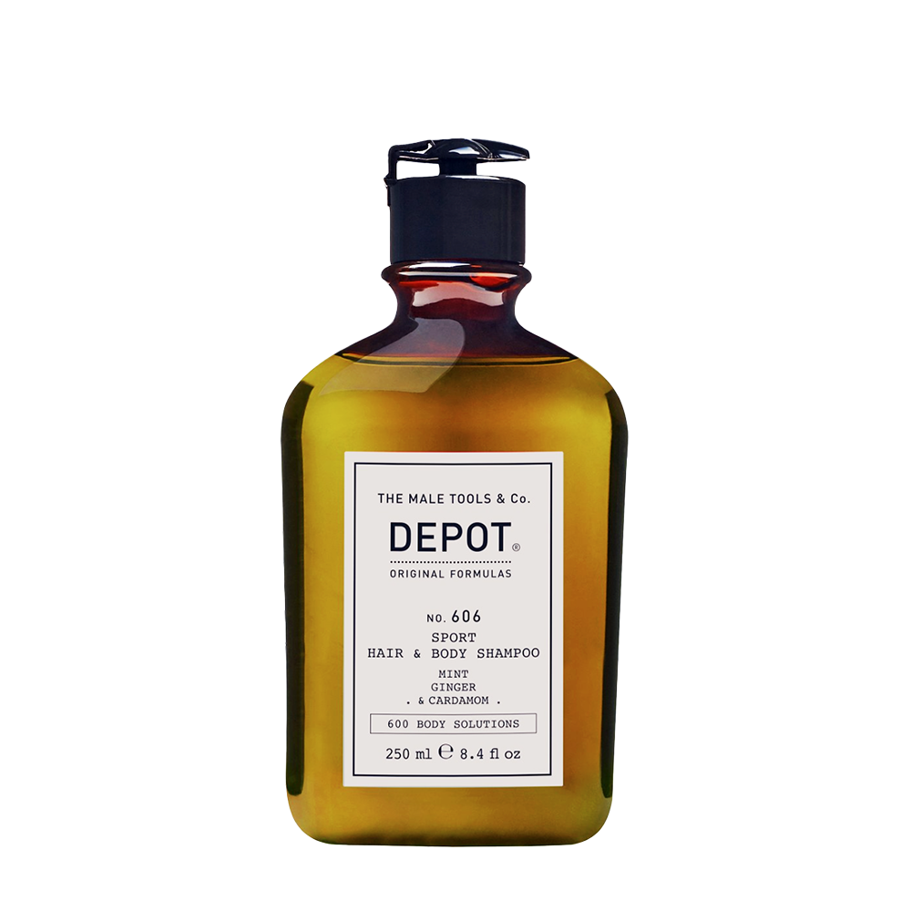 Depot No 606 Sport Hair and Body Shampoo 250ml for men
