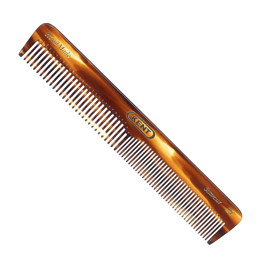 Kent Handmade 154mm Pocket Comb for Fine and Thick Hair