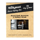 Milkman Beard Styling Box - King of Wood