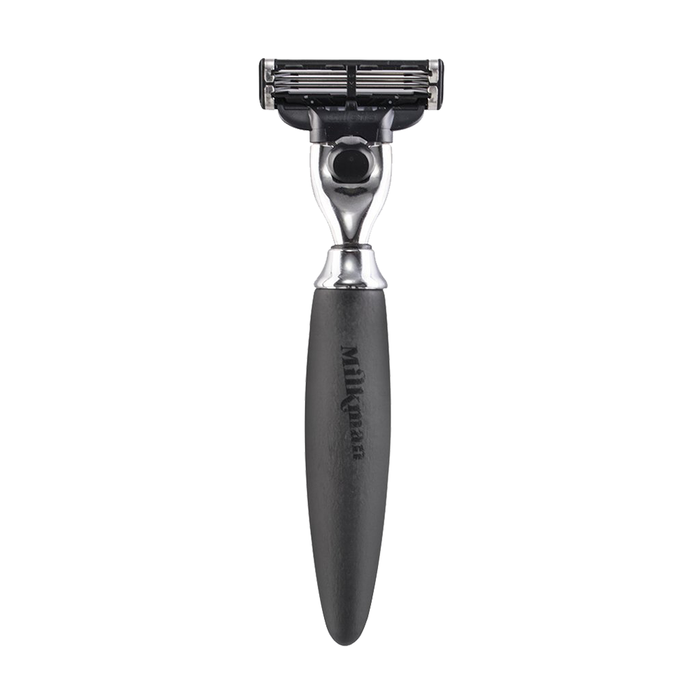 Milkman Grooming Co Mach 3 Black Razor Handle