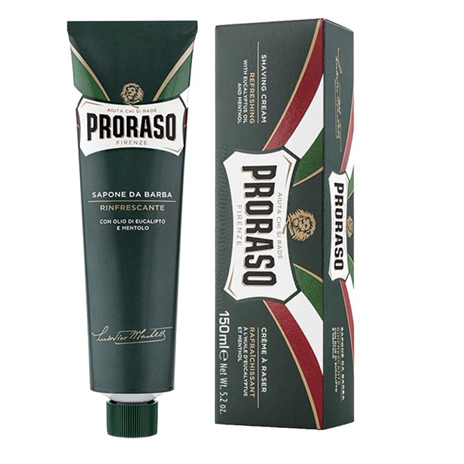 Proraso Refresh Shaving Cream in a tube