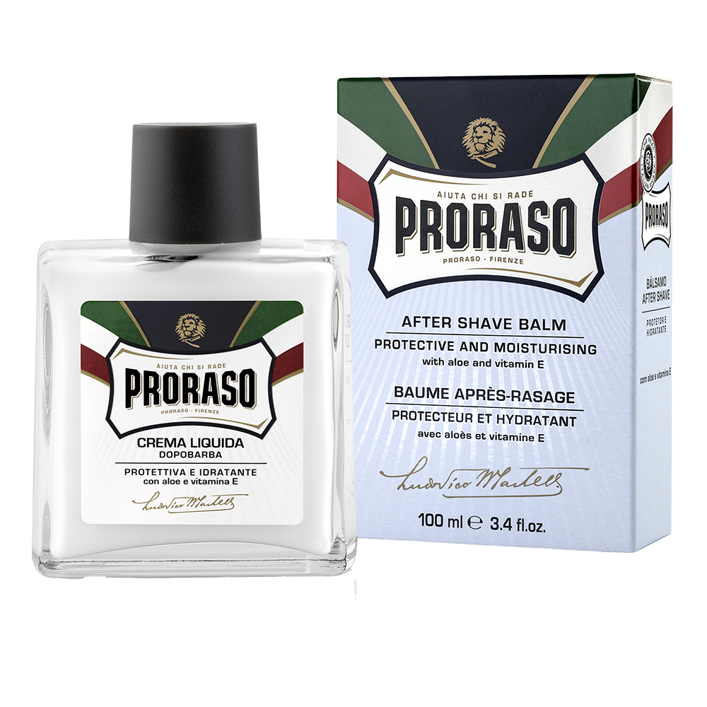 Proraso Protect After Shave Balm 100ml to protect and moisturise the skin post shave