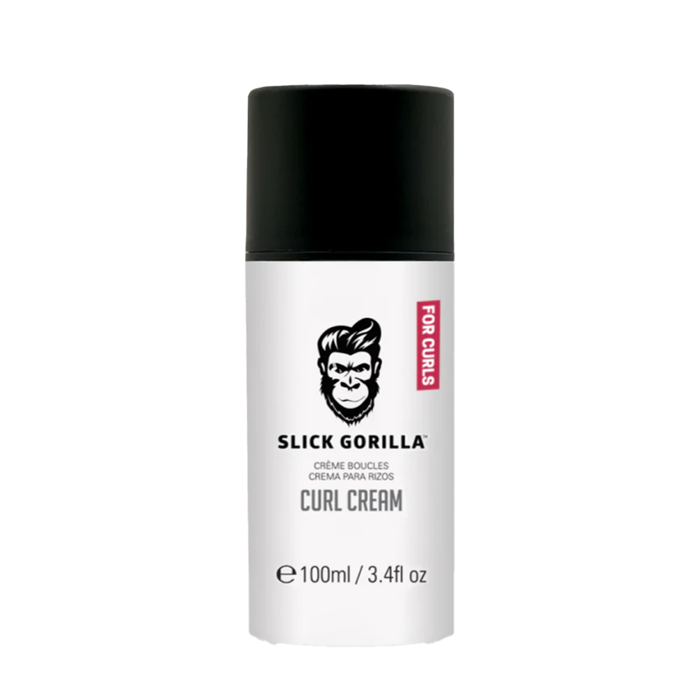 Slick Gorilla Curl Cream 100ml - Hair styling cream for men with a light hold and natural finish