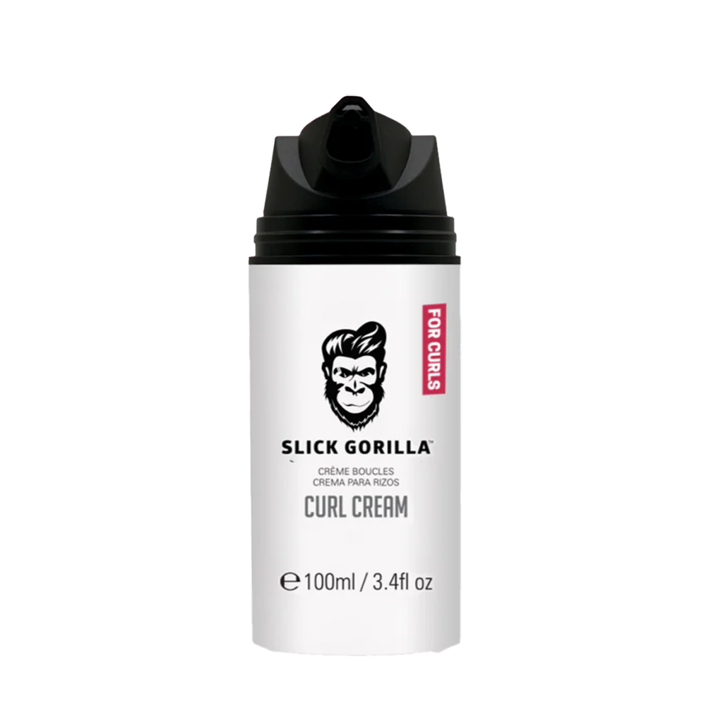 Slick Gorilla Curl Cream 100ml - Hair styling cream for men with a light hold and natural finish