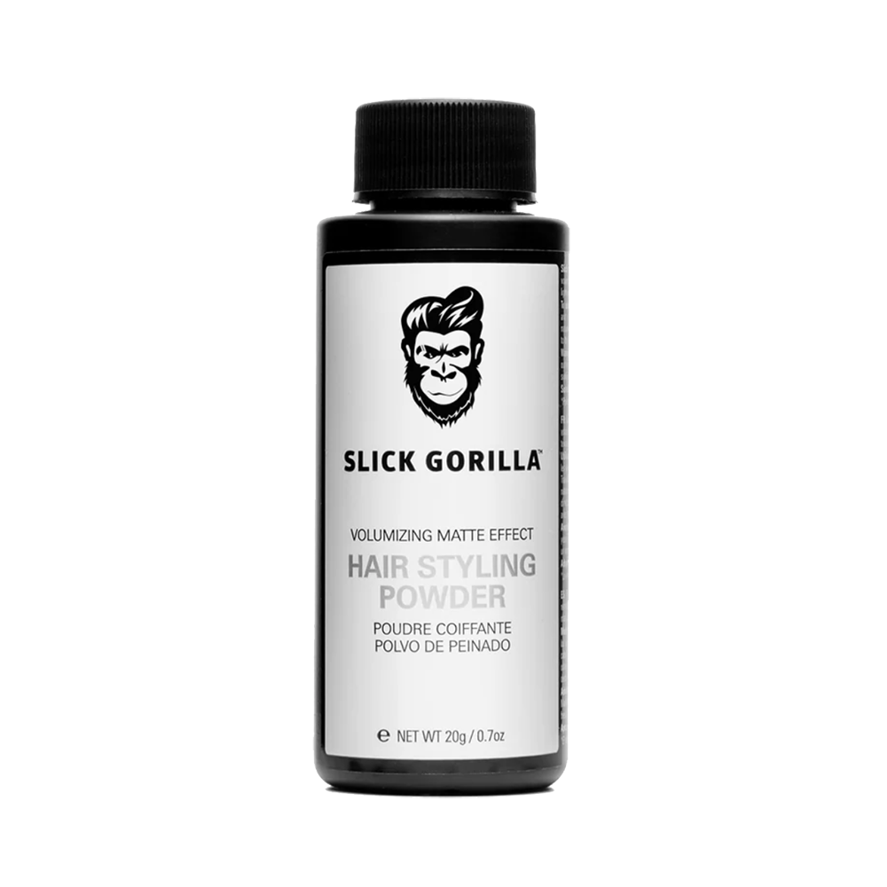 Slick Gorilla Hair Styling Powder 20g for Volumising Matte Effect