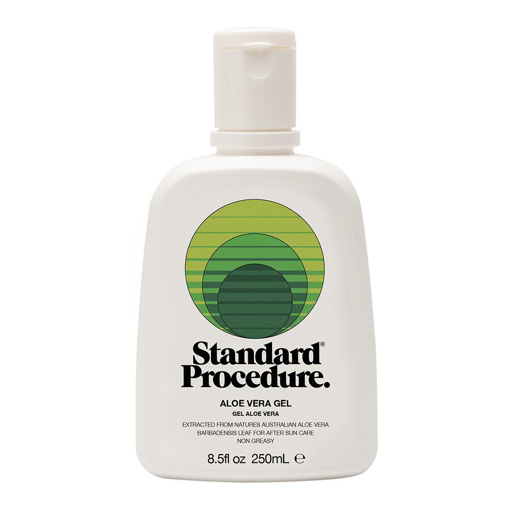 Standard Procedure Aloe Vera Gel 250ml for aftersun care