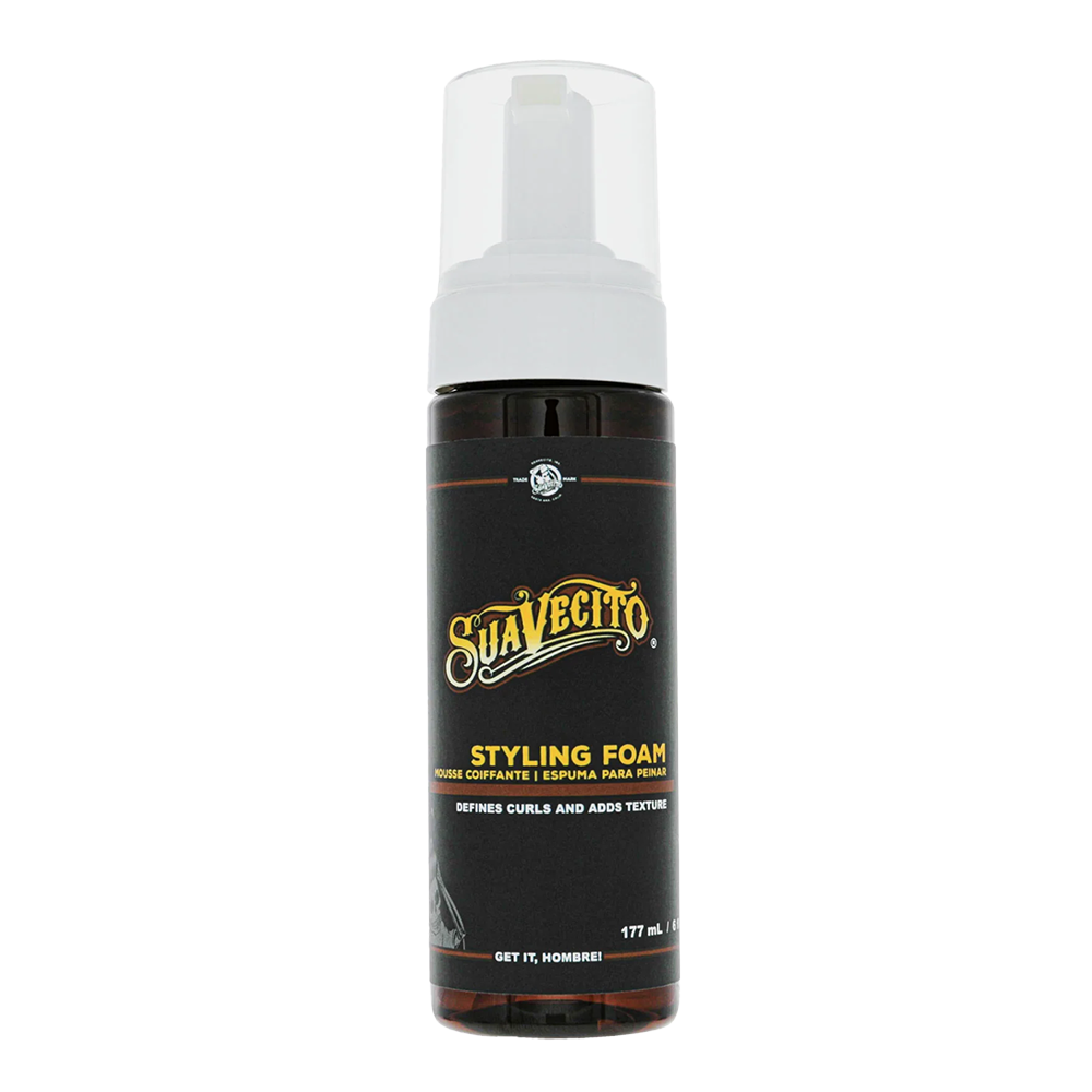 Suavecito Styling Foam 177ml for defining curls and adding texture
