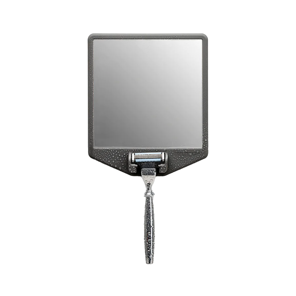Tooletries The Joseph Shower & Shave Mirror in charcoal