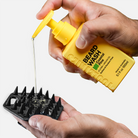 Tooletries Beard Scrub Kit with Beard Wash and Beard Scrubber