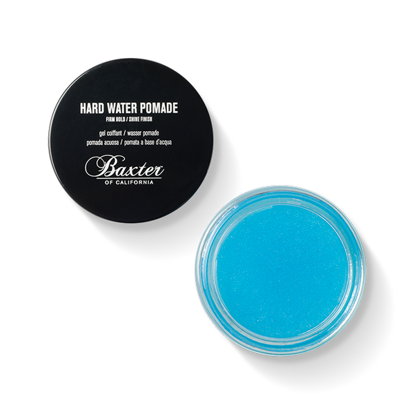 Baxter of California Hard Water Pomade for firm hold and high shine finish