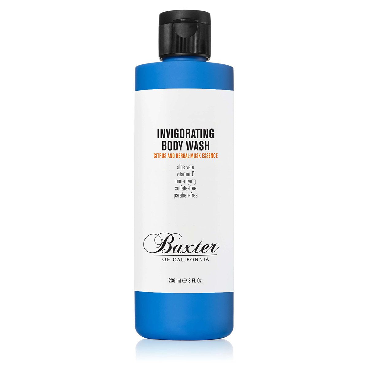 Baxter of California Invigorating Body Wash with citrus and herbal musk essence for men