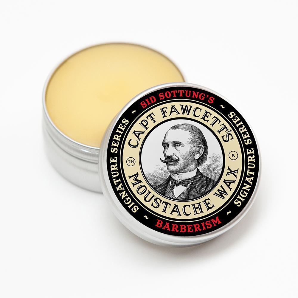Captain Fawcett Barberism Moustache Wax 15ml from SId Sottung's Signature Series
