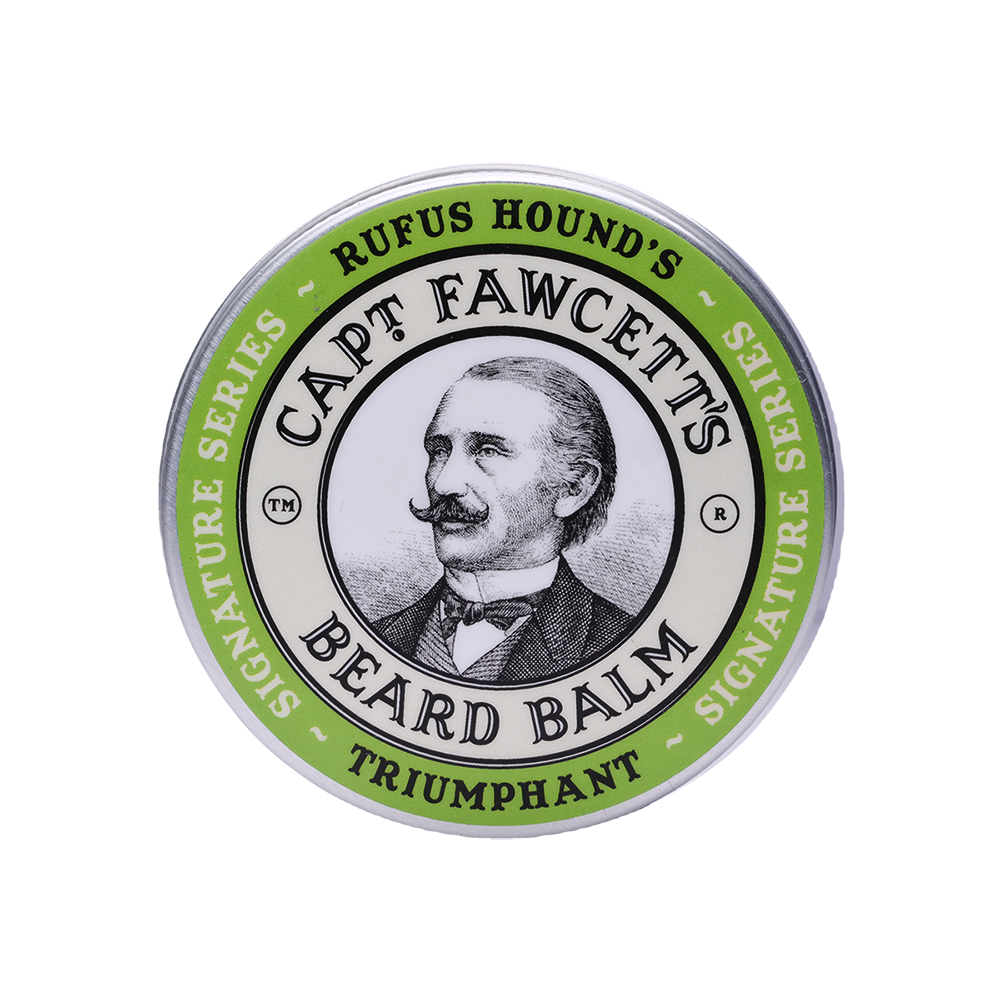 Captain Fawcett Triumphant Beard Balm 60ml from the Rufus Hound Signature Series