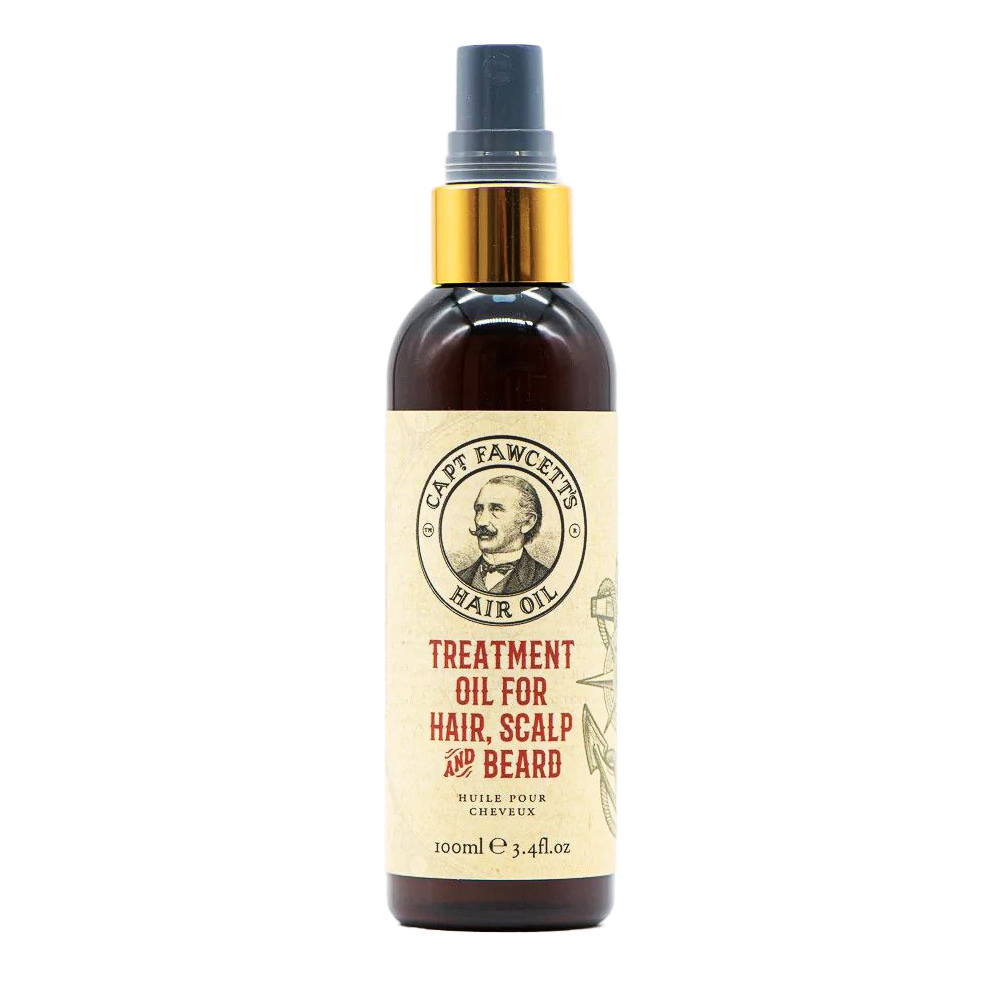Captain Fawcett Treatment Oil For Hair Scalp and Beard 100ml