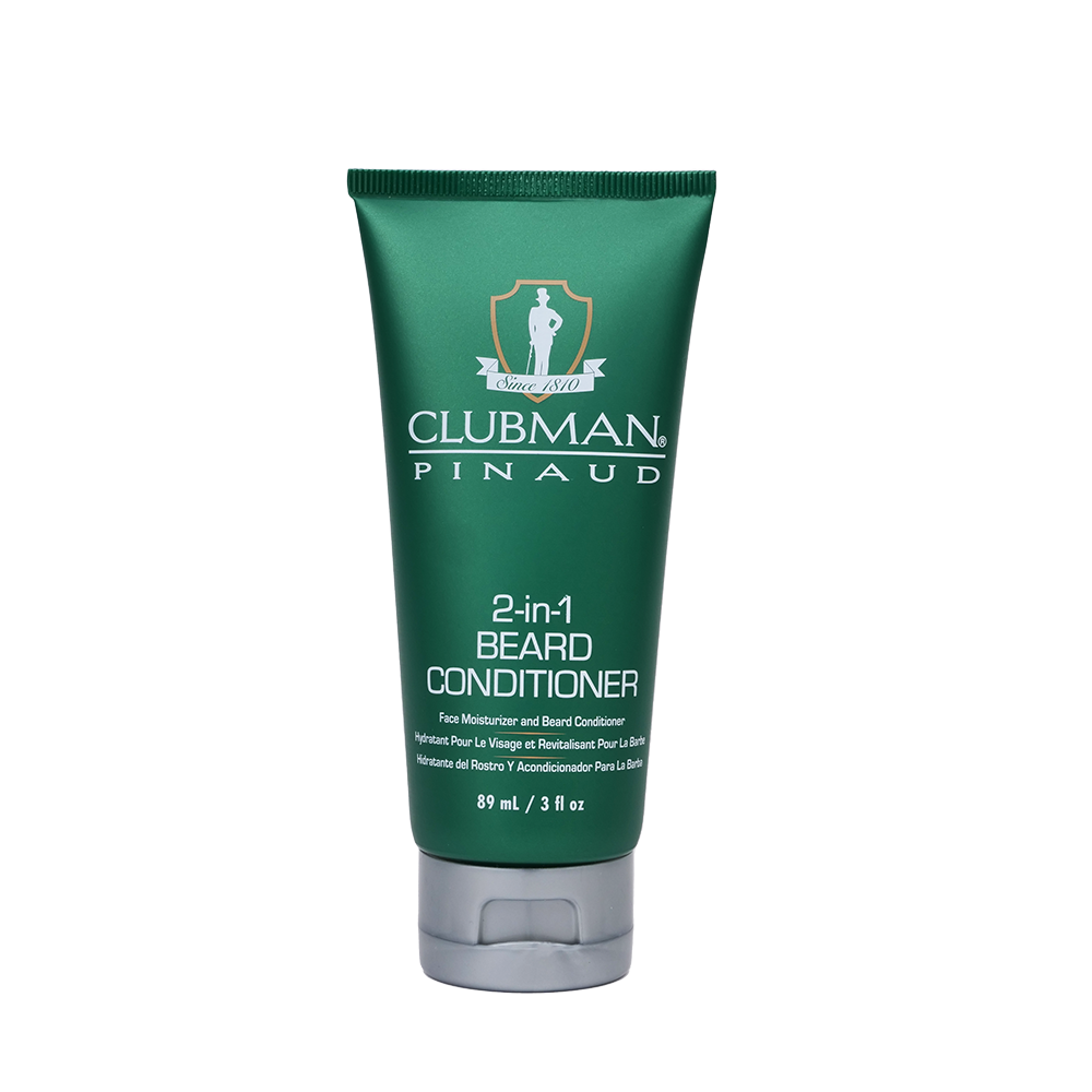 Clubman Pinaud 2-in-1 Beard Conditioner 89ml - A face moisturiser and beard conditioner in one