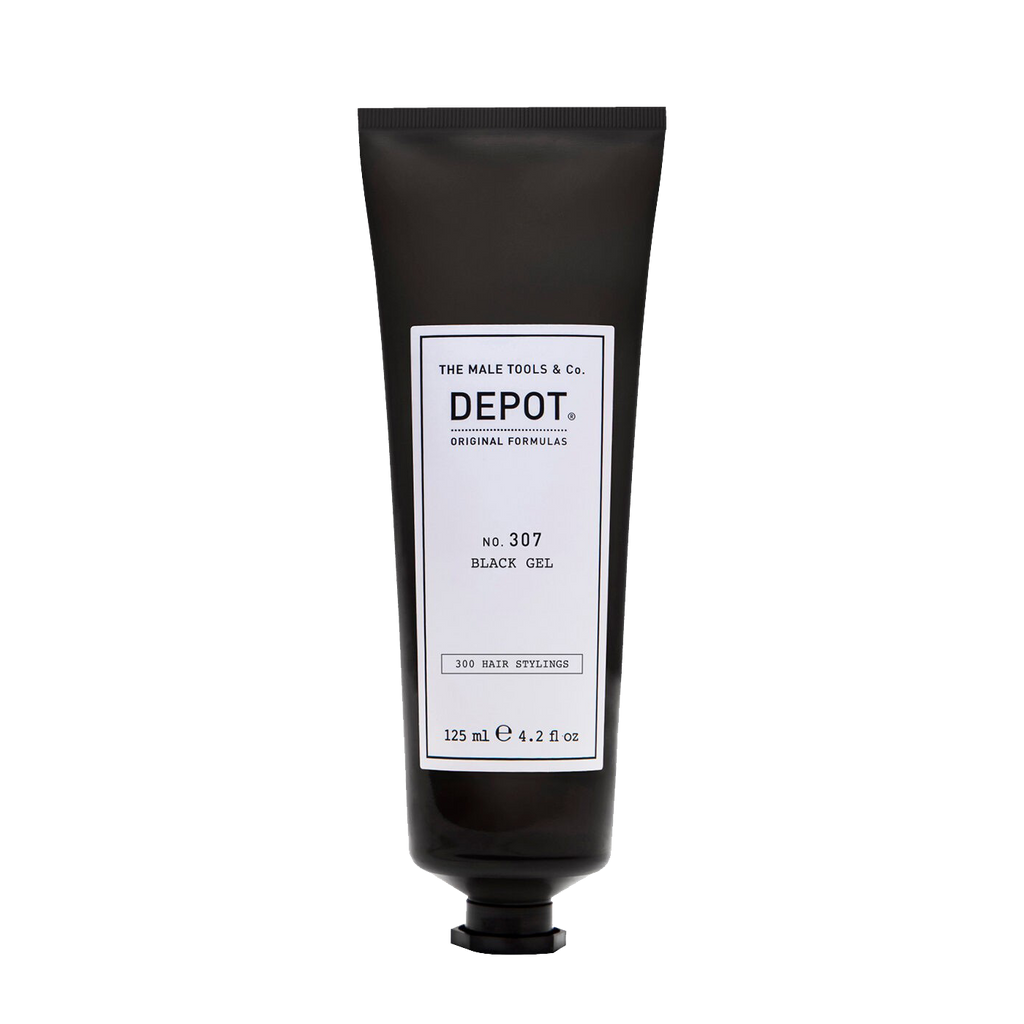 Depot 307 Black Gel 125ml - to discreetly blend greys with black pigment