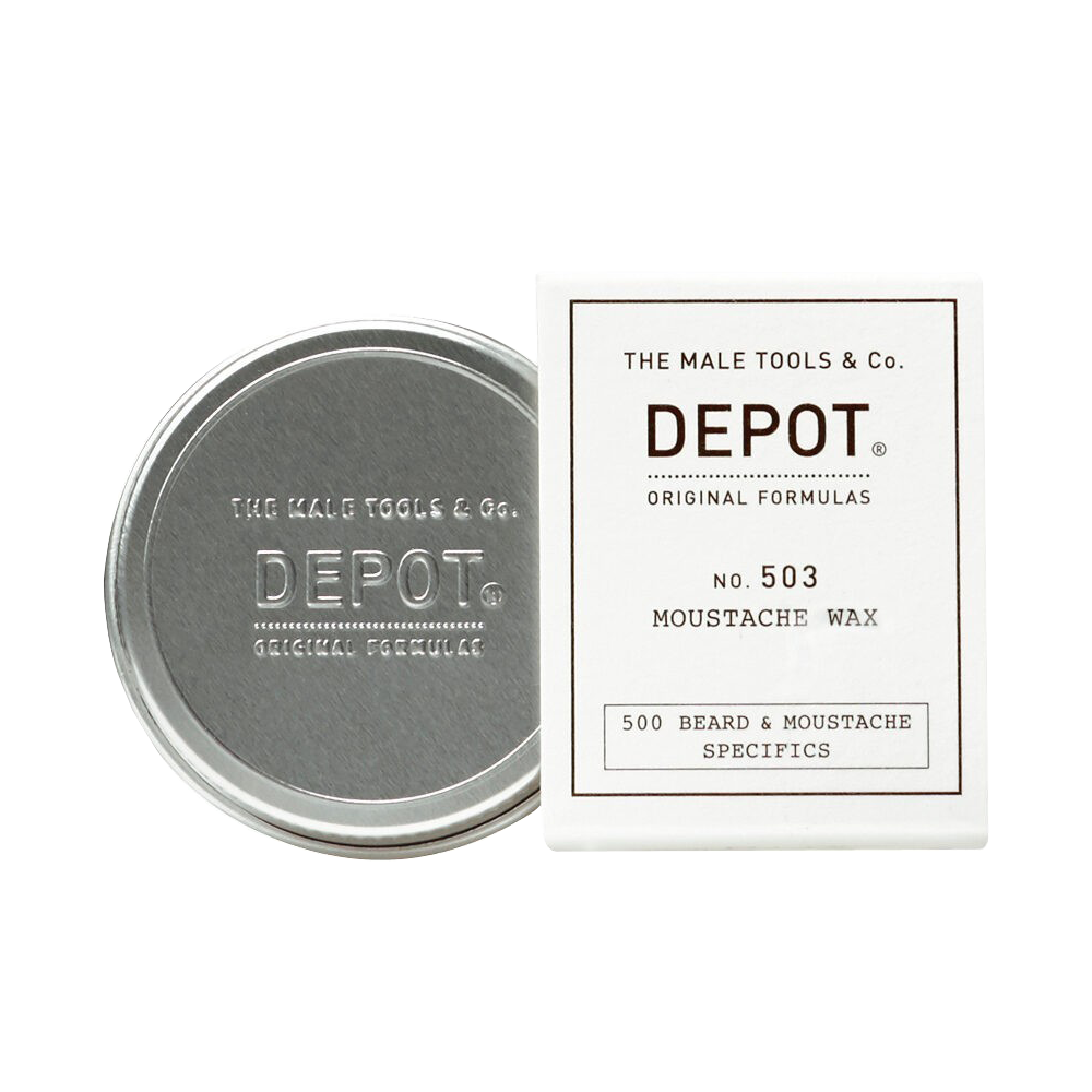 Depot 503 Moustache Wax for styling and shaping moustaches
