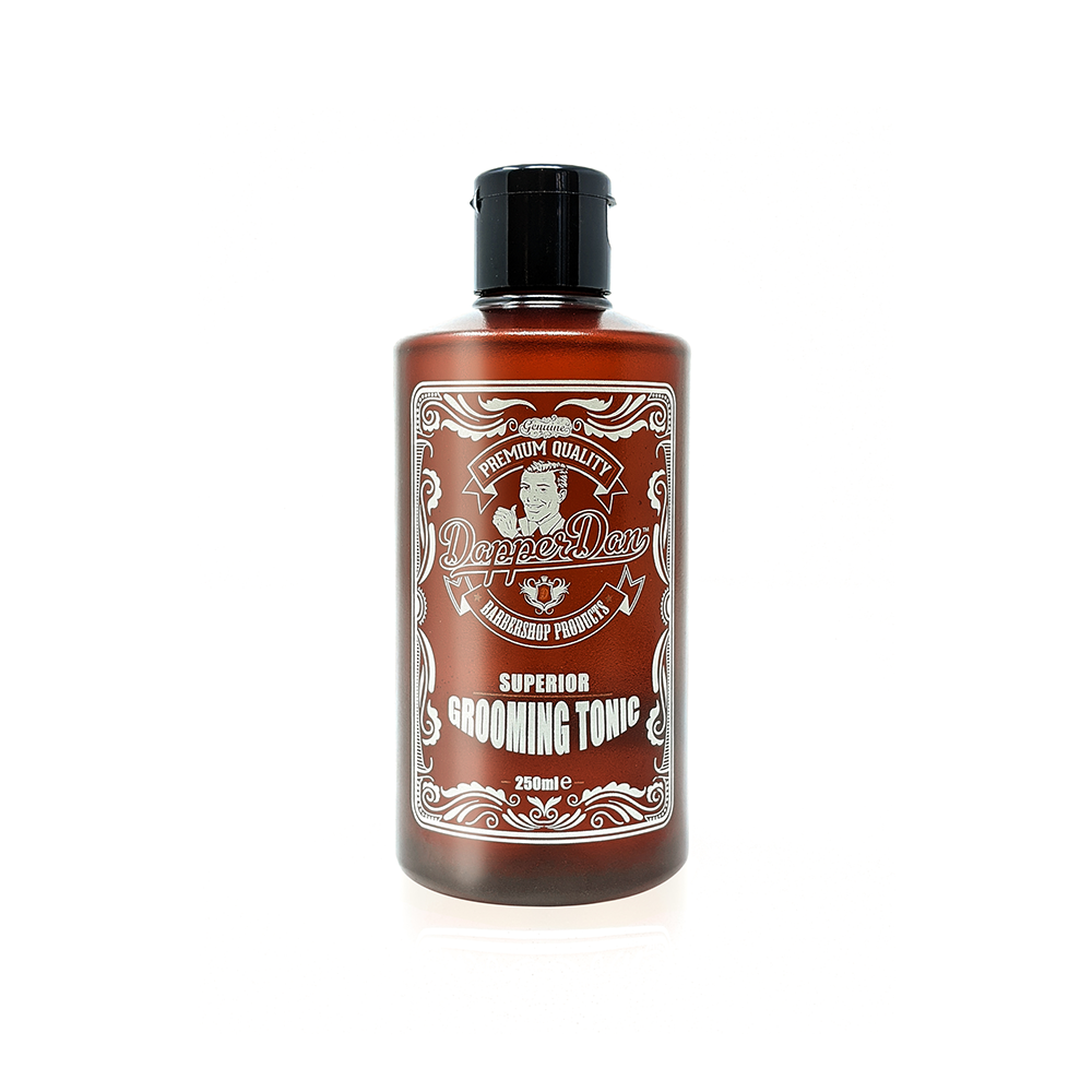 Dapper Dan Grooming Tonic 250ml for hair volume and texture.