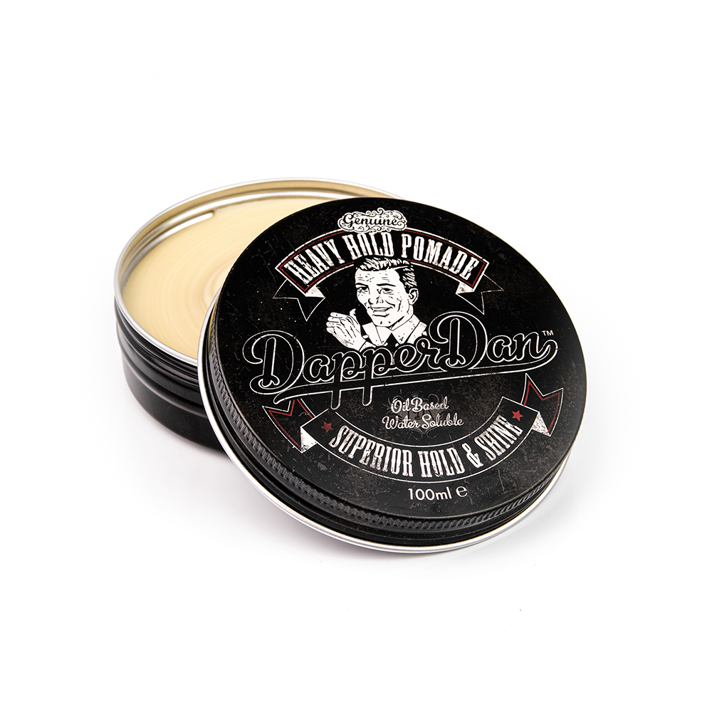 Dapper Dan Heavy Hold Pomade 100ml with Superior Hold & Shine
