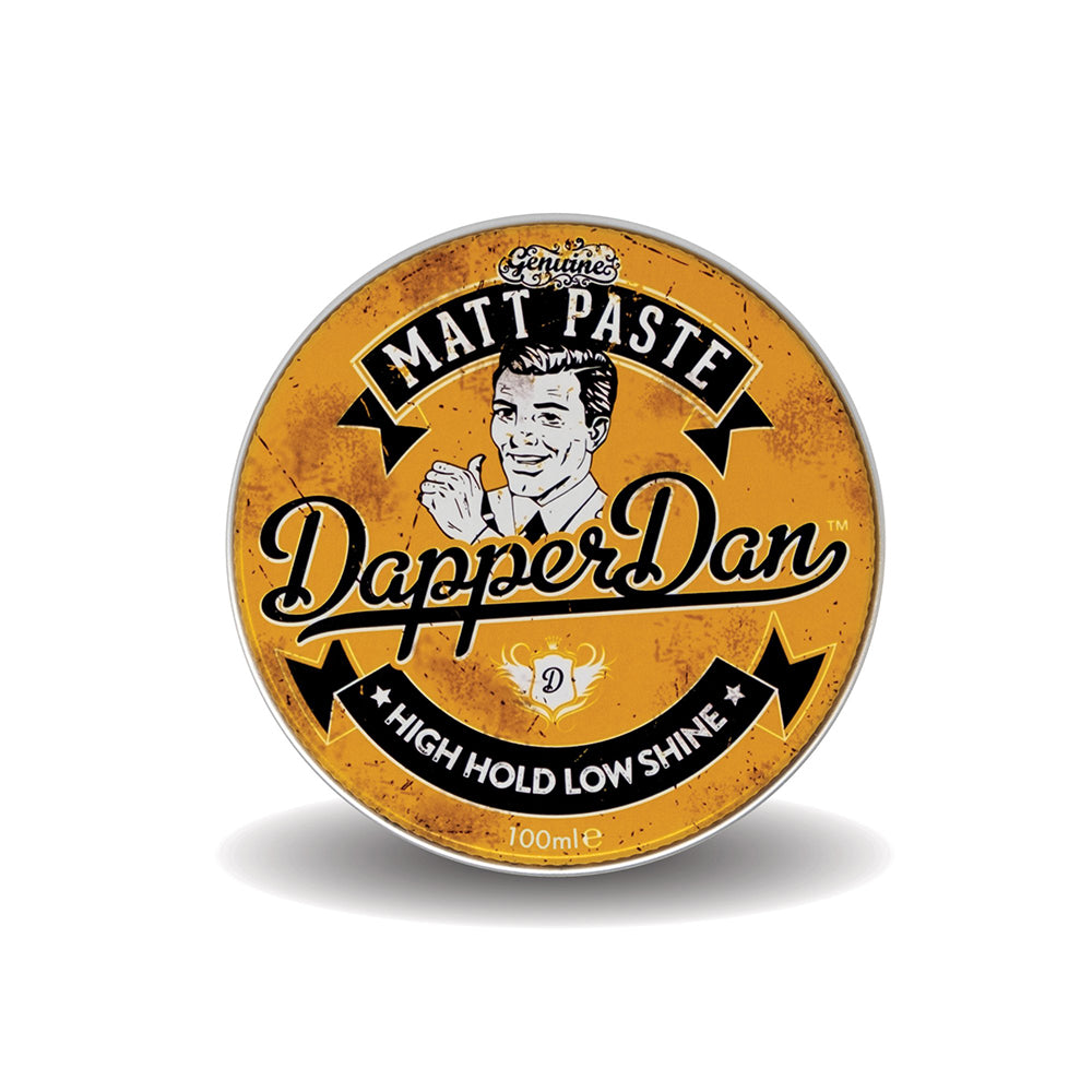 Dapper Dan Matt Paste 100ml - High hold and low shine styling