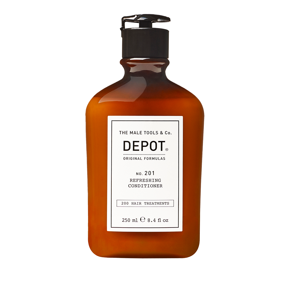 Depot No. 201 Refreshing Conditioner 250ml to moisturise and refresh hair and scalp.
