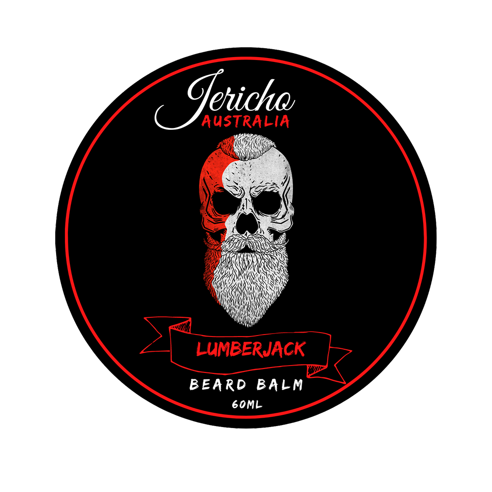Jericho Australia Lumberjack Beard Balm in 60ml jar