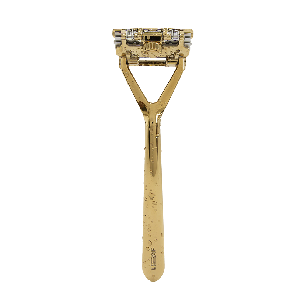 Leaf Shave The Leaf Razor in Gold Colour