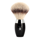 Muhle Kosmo Silvertip Fibre Shaving Brush with Black Resin Handle
