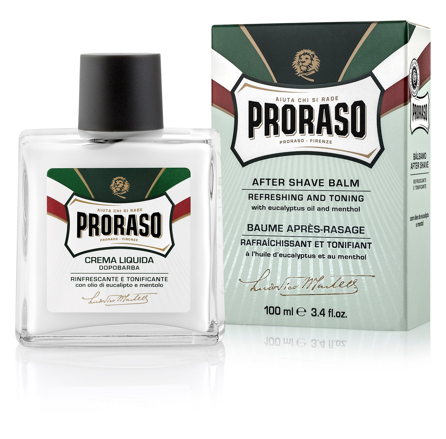 Proraso Refreshing After Shave Balm 100ml with Eucalytus Oil and menthol