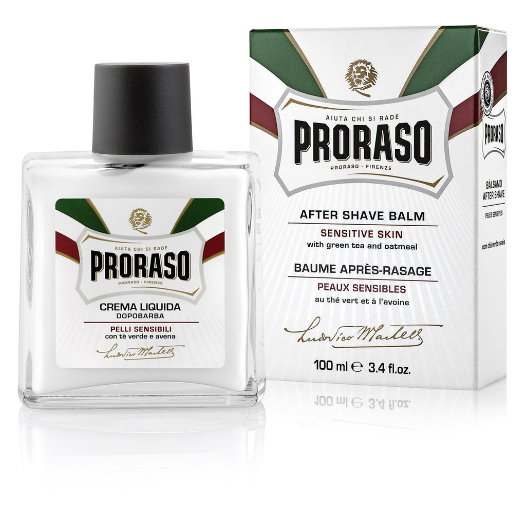 Proraso After Shave Balm for Sensitive Skin with green tea and oatmeal
