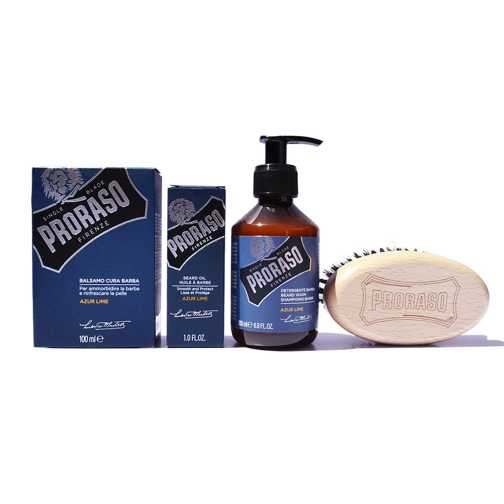 Proraso Beard Bundle Kit - Azur Lime