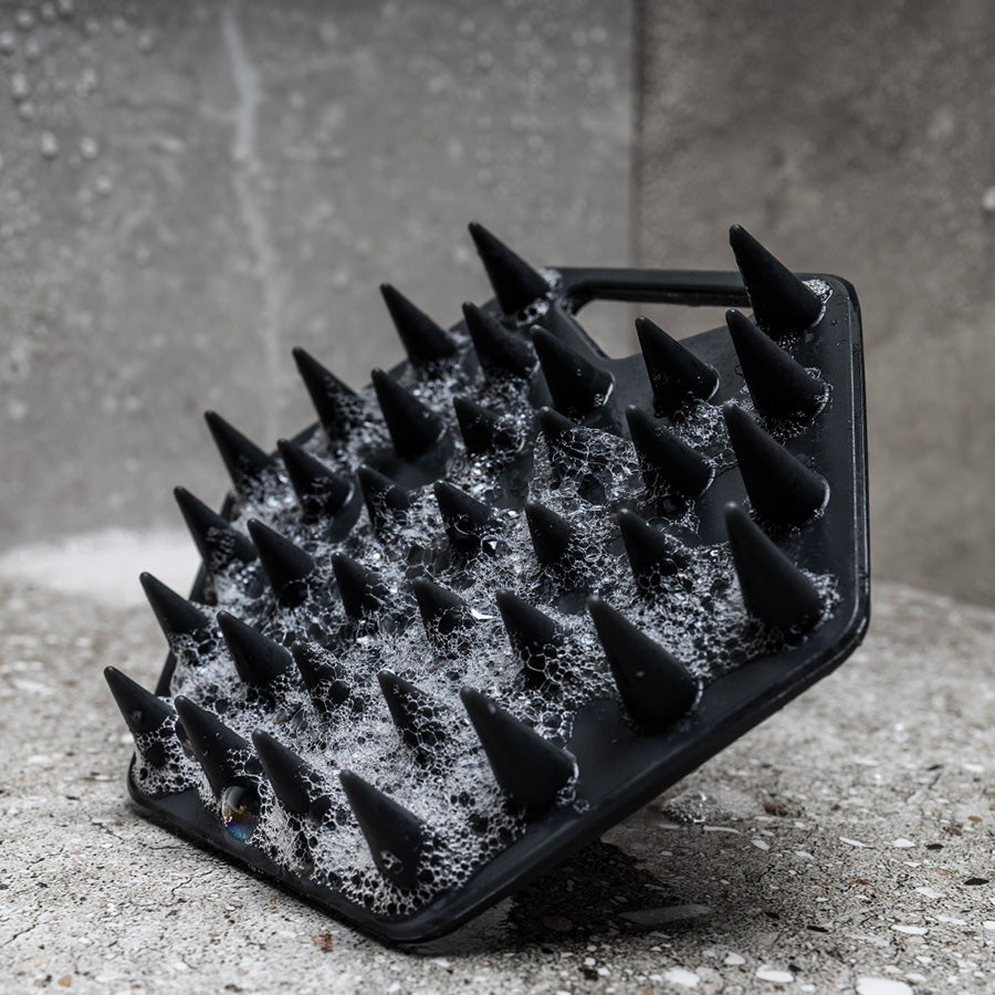 Tooletries Scalp Massager in Charcoal colour