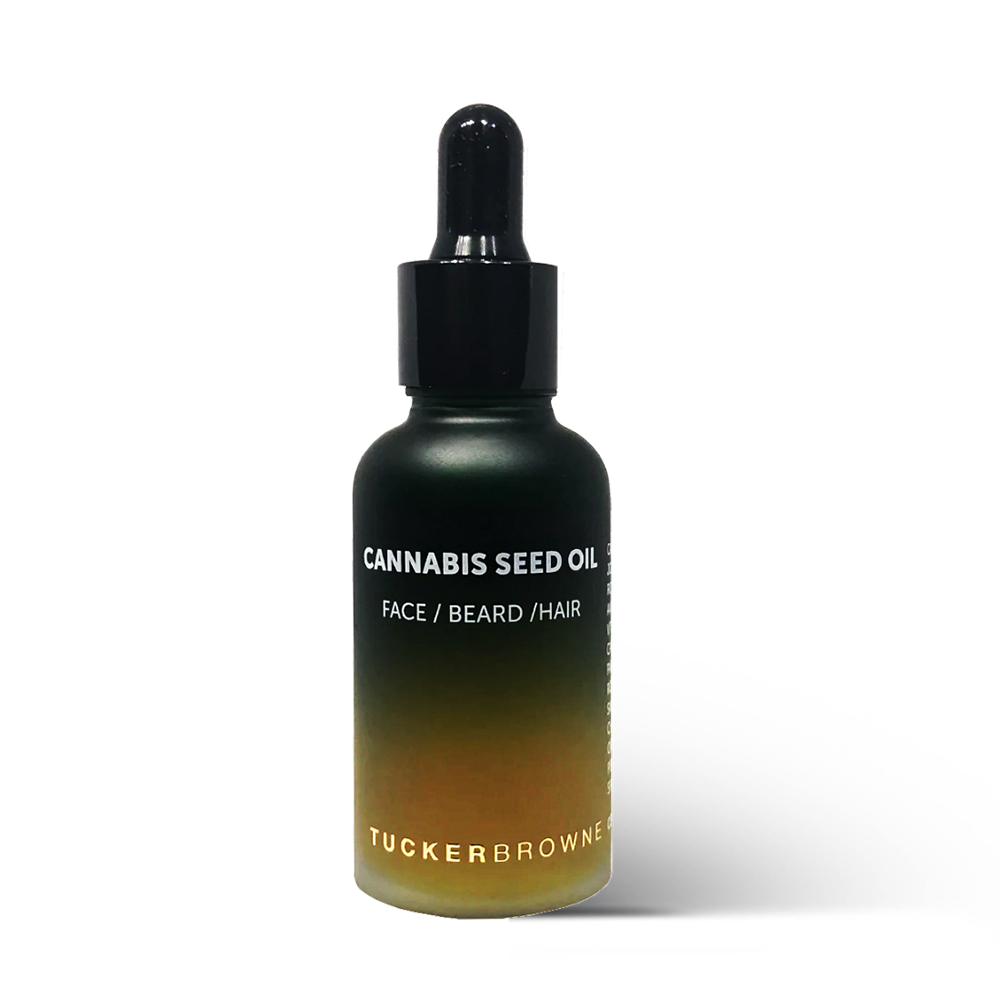 Tucker Browne Cannabis Seed Oil for Face, Beard and Hair Oil 30ml