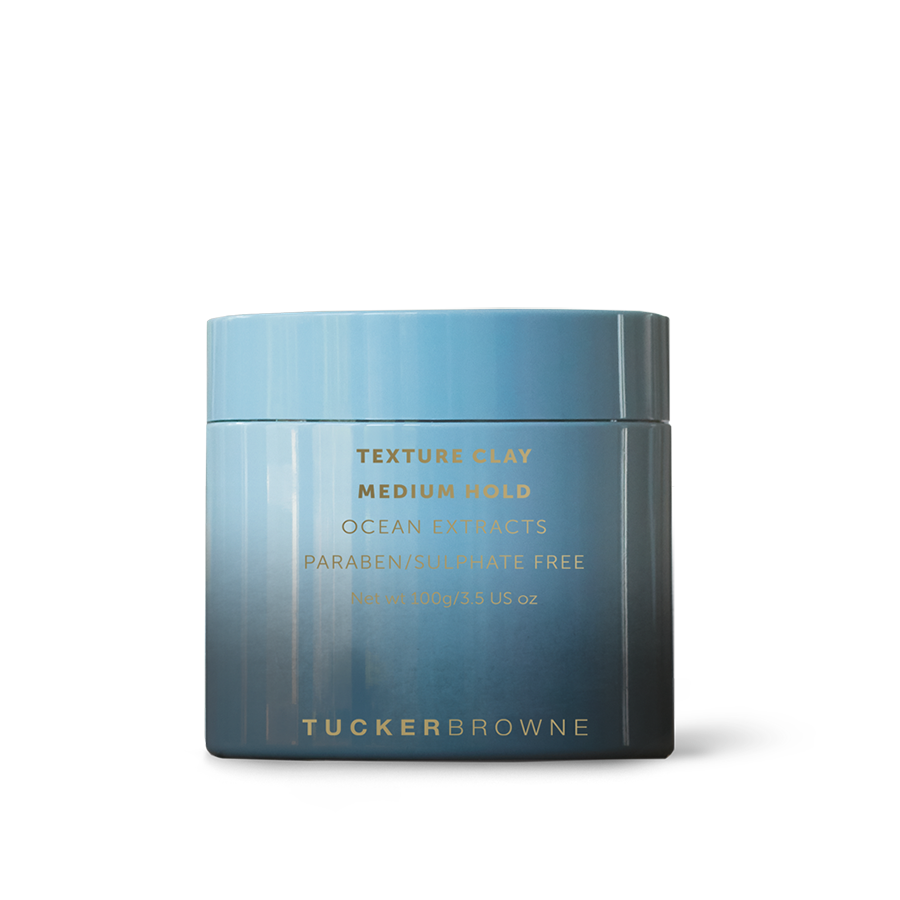 Tucker Browne Texture Clay 100g with Medium Hold and Matte Finish