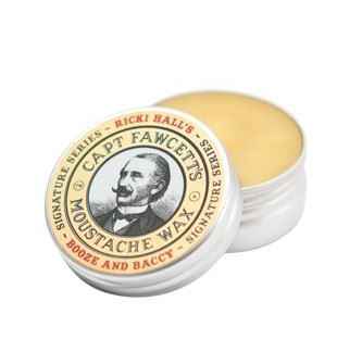 Captain Fawcett Booze and Baccy Moustache Wax 15 ml from the Ricki Hall Signature Series