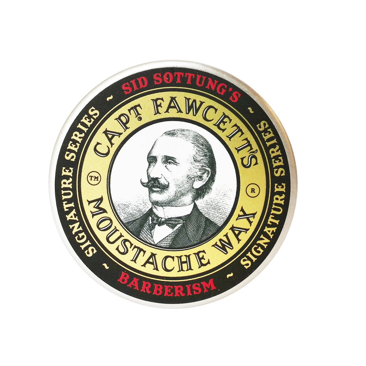 Captain Fawcett Barberism Moustache Wax 15ml from SId Sottung's Signature Series