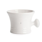 Mulhe Porcelain Shaving Mug in White suitable for all shaving soaps