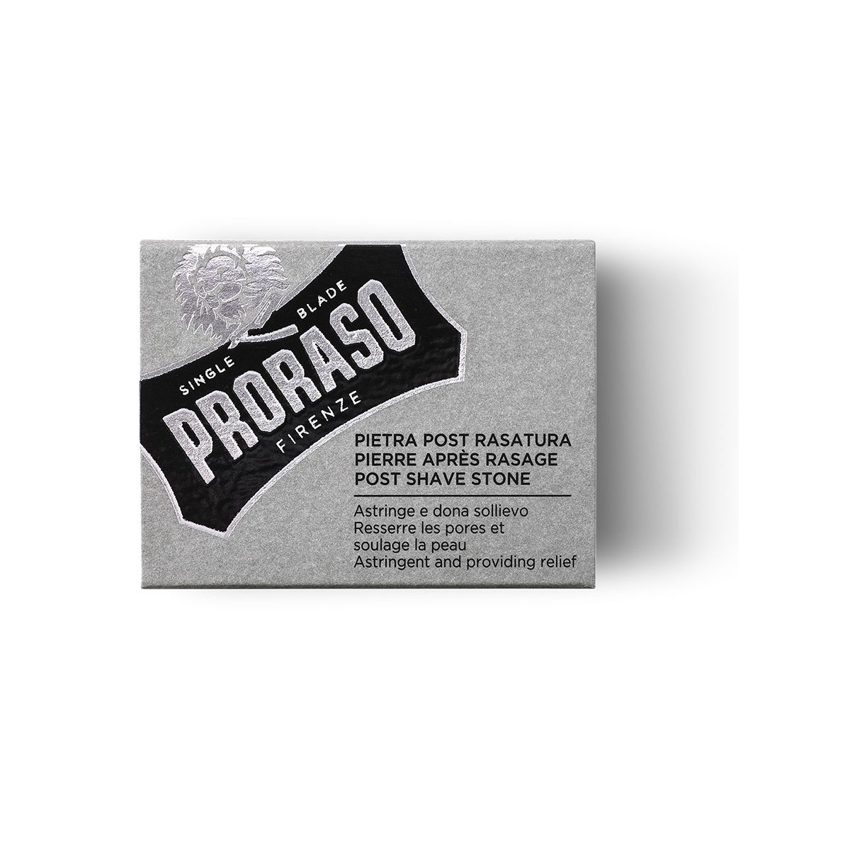 Proraso After Shave Alum Stone for relief post shave.