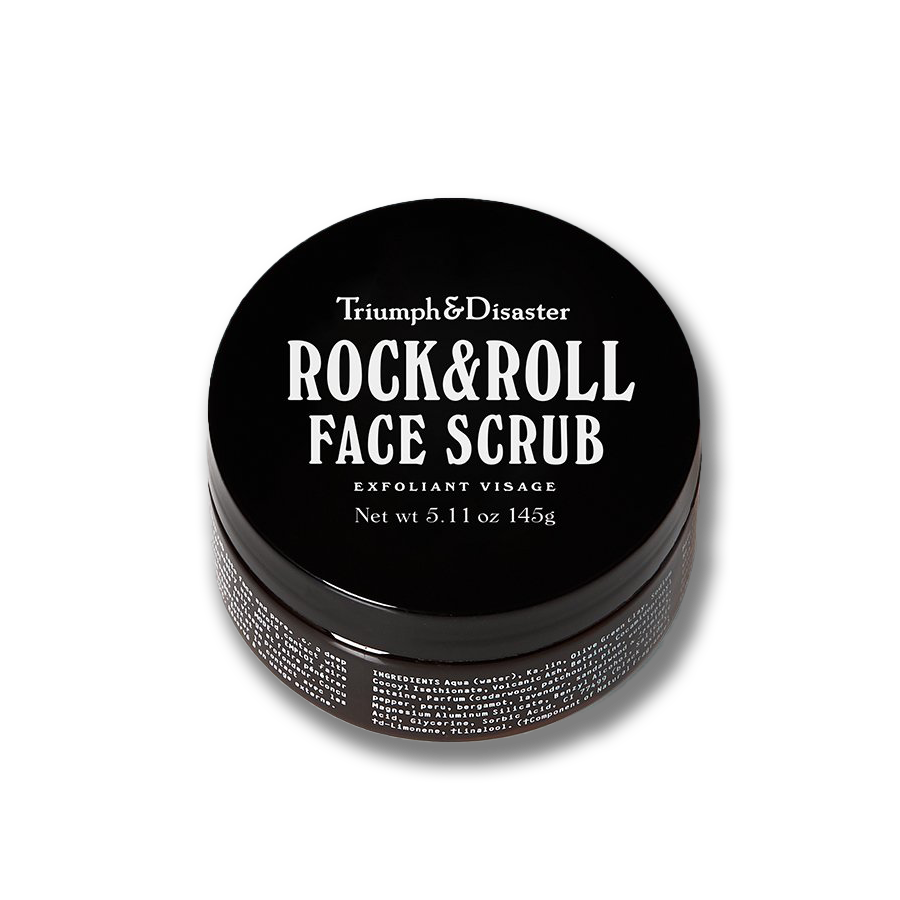 rock and roll face scrub triumph and disaster