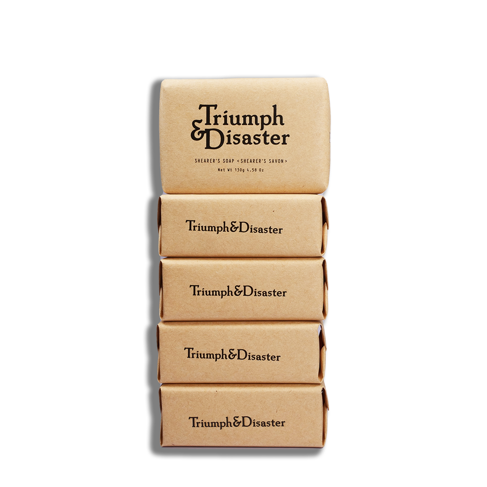 Triumph & Disaster Shearers Soap 5pk