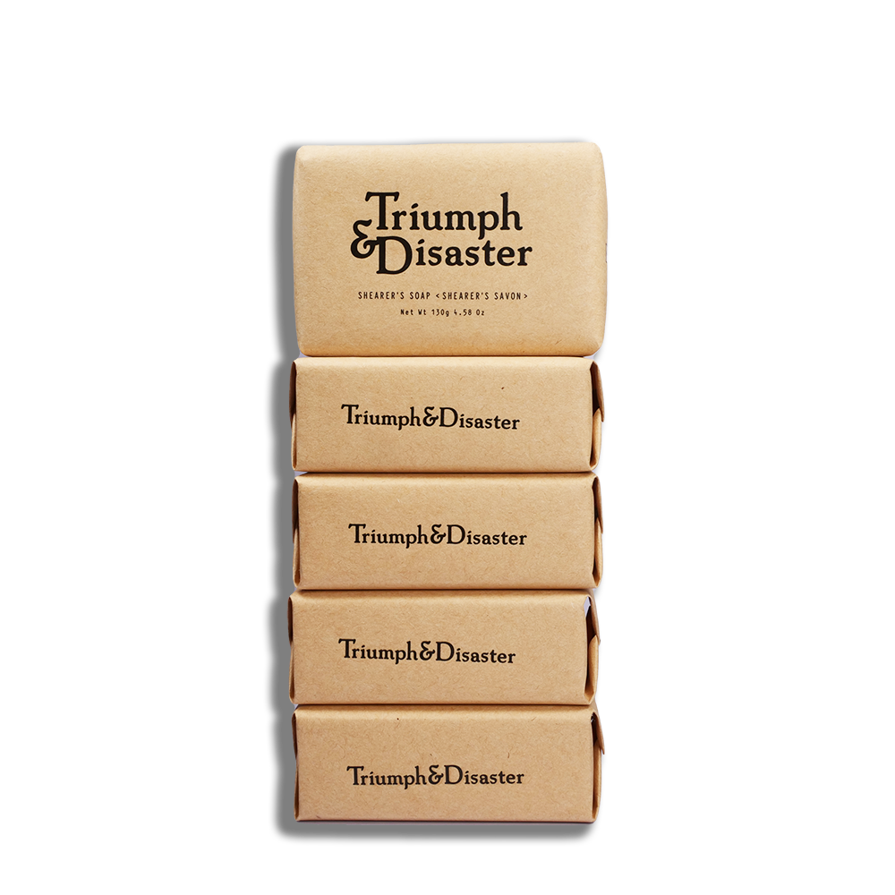 Triumph & Disaster Shearers Soap - 5 Pack