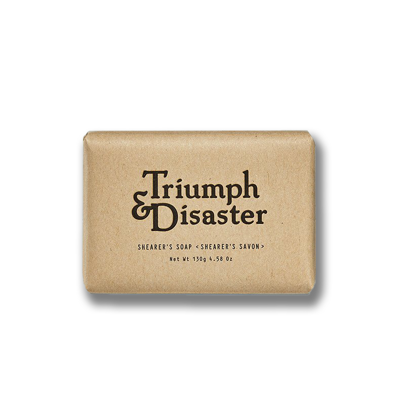 Triumph & Disaster Shearers Soap 5pk - exfoliating body soap for men