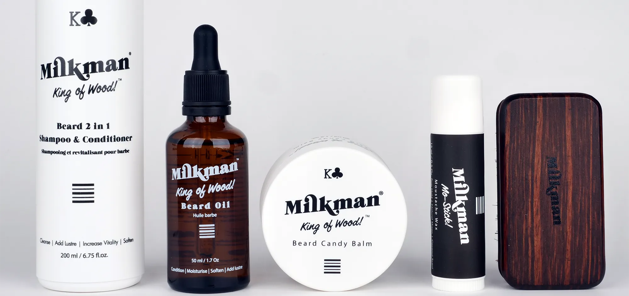 Milkman Grooming Co range of men's grooming products