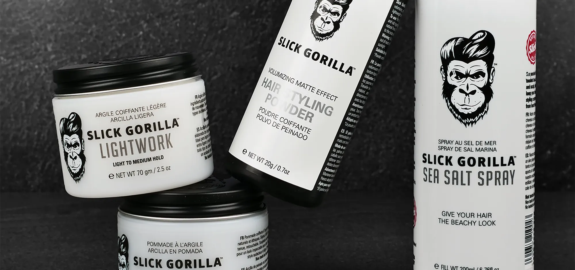Slick Gorilla range of men's grooming products