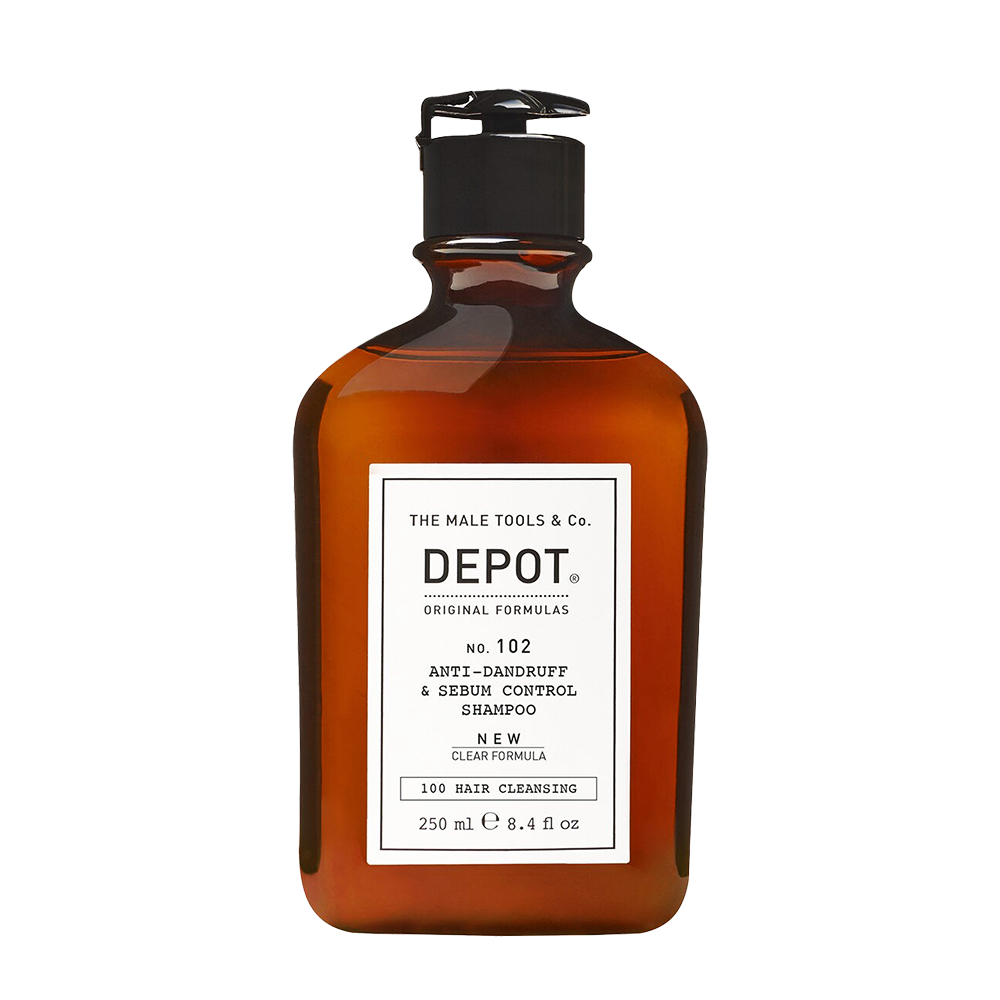 Depot NO 102 Anti-Dandruff & Sebum Control Shampoo - NEW Clear Formula
